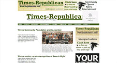 Desktop Screenshot of corydontimes.com